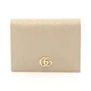 Gucci Vintage Pre-owned Laeder plnbcker Beige, Dam