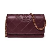 Tory Burch Mjuk Kedjeplånbok Red, Dam