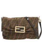 Fendi Vintage Pre-owned Canvas fendi-vskor Brown, Dam