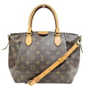 Louis Vuitton Vintage Pre-owned Canvas louis-vuitton-vskor Brown, Dam