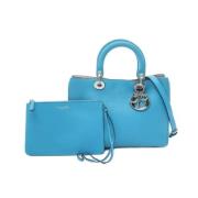 Dior Vintage Pre-owned Laeder dior-vskor Blue, Dam