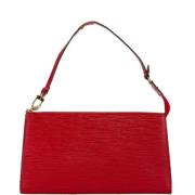 Louis Vuitton Vintage Pre-owned Laeder louis-vuitton-vskor Red, Dam