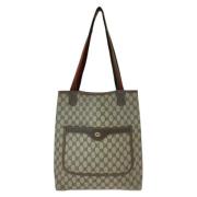 Gucci Vintage Pre-owned Canvas gucci-vskor Brown, Dam