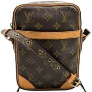 Louis Vuitton Vintage Pre-owned Canvas louis-vuitton-vskor Brown, Dam