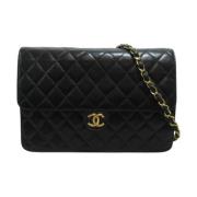 Chanel Vintage Pre-owned Laeder chanel-vskor Black, Dam