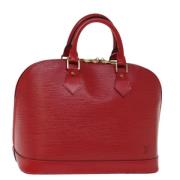 Louis Vuitton Vintage Pre-owned Laeder louis-vuitton-vskor Red, Dam