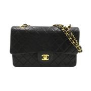 Chanel Vintage Pre-owned Laeder chanel-vskor Black, Dam