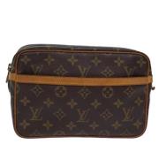 Louis Vuitton Vintage Pre-owned Canvas louis-vuitton-vskor Brown, Dam