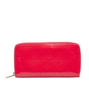 Louis Vuitton Vintage Pre-owned Laeder plnbcker Red, Dam