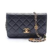 Chanel Vintage Pre-owned Laeder chanel-vskor Black, Unisex