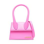 Jacquemus Rosa Le Chiquito Moyen Tote Bag Pink, Dam