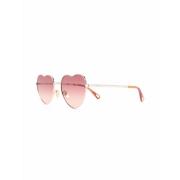 Chloé Ch0071S 003 Sunglasses Yellow, Dam