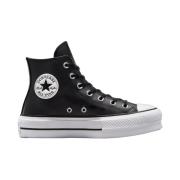 Converse Svarta Avslappnade High-Top Sneakers för Kvinnor Black, Dam