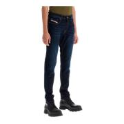 Diesel Slim Fit Stretch Denim Jeans Blue, Herr