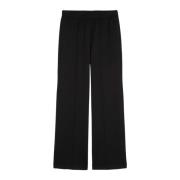 Marc O'Polo Jersey jogger wide leg Black, Dam