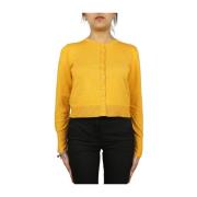 Marella Stilren Cardigan för Kvinnor Yellow, Dam