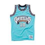 Mitchell & Ness Vancouver Grizzlies Mike Bibby Swingman Jersey Blue, H...