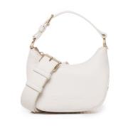 Love Moschino Ivory Handväska med Logotyp Beige, Dam