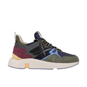 Munich Clik Dam Sneaker Khaki Multicolor, Dam