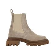 Hogan Platta Beige Skor Beige, Dam