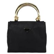 Prada Vintage Pre-owned Tyg handvskor Black, Dam