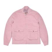 Pop Trading Company Minicord Jacka med hel dragkedja Pink, Herr