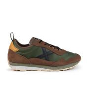 Munich Retro Style Sneaker Brown, Herr