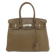 Hermès Vintage Pre-owned Laeder handvskor Brown, Dam