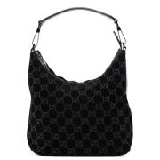 Gucci Vintage Pre-owned Mocka gucci-vskor Black, Dam