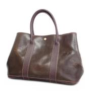 Hermès Vintage Pre-owned Tyg totevskor Brown, Dam