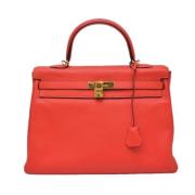 Hermès Vintage Pre-owned Laeder handvskor Red, Dam