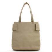 Prada Vintage Pre-owned Silke prada-vskor Beige, Dam