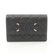 Chanel Vintage Pre-owned Tyg plnbcker Black, Dam