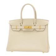 Hermès Vintage Pre-owned Laeder handvskor White, Dam