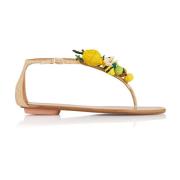 Aquazzura Eleganta Sommarsandaler Multicolor, Dam