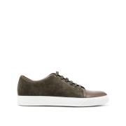 Lanvin Mode Sneakers Svart Brown, Herr