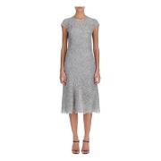 Ermanno Scervino Elegant Slipklänning Gray, Dam