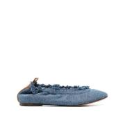 Lanvin Elegant Ballet Flats Fwbamb02Frdee24254 Blue, Dam