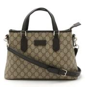 Gucci Vintage Pre-owned Plast totevskor Beige, Dam