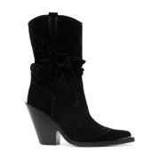 Ermanno Scervino Stiliga Ankelboots Black, Dam