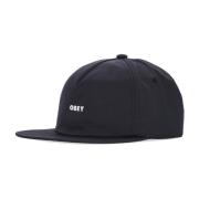 Obey Platt Skärmkeps Bold Tech Strapback Black, Herr