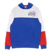 Mitchell & Ness NBA Fusion Fleece Hoodie Blue, Herr