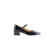 Tod's Svart Patentläder Botton Tofflor Black, Dam