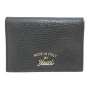 Gucci Vintage Pre-owned Laeder hem-och-kontorstillbehr Black, Dam