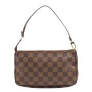 Louis Vuitton Vintage Pre-owned Laeder handvskor Brown, Dam