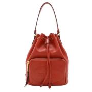 Prada Vintage Pre-owned Laeder prada-vskor Red, Dam