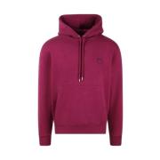 Maison Kitsuné Stiligt Sweatshirt för en Modern Look Purple, Herr