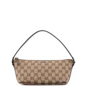 Gucci Vintage Pre-owned Laeder handvskor Beige, Dam