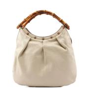 Gucci Vintage Pre-owned Laeder handvskor White, Dam