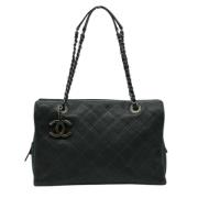 Chanel Vintage Pre-owned Laeder chanel-vskor Black, Dam